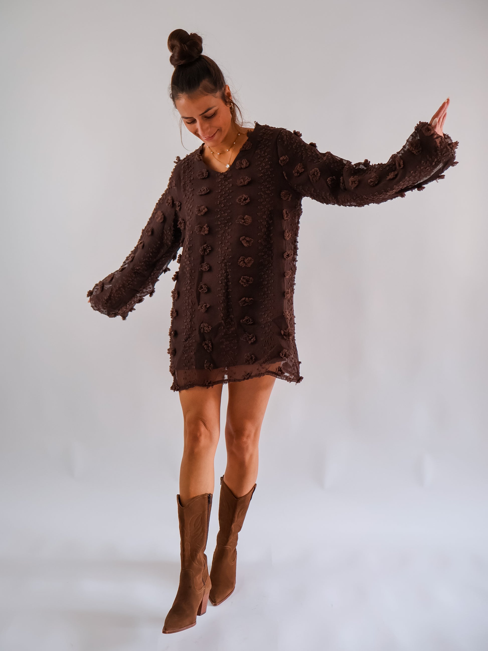 Toffee Kleid Coffee