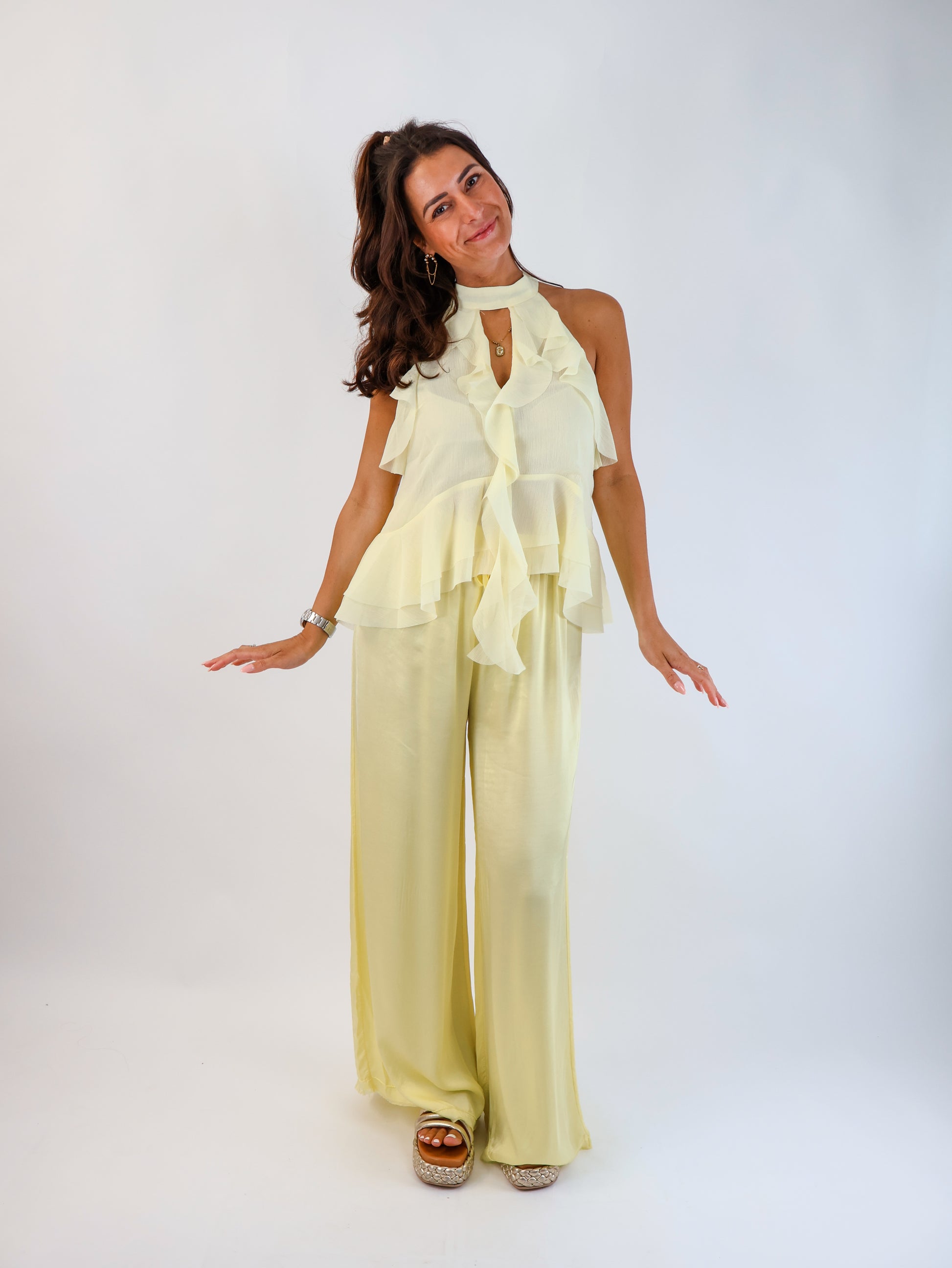 Seiden Hose Citrus