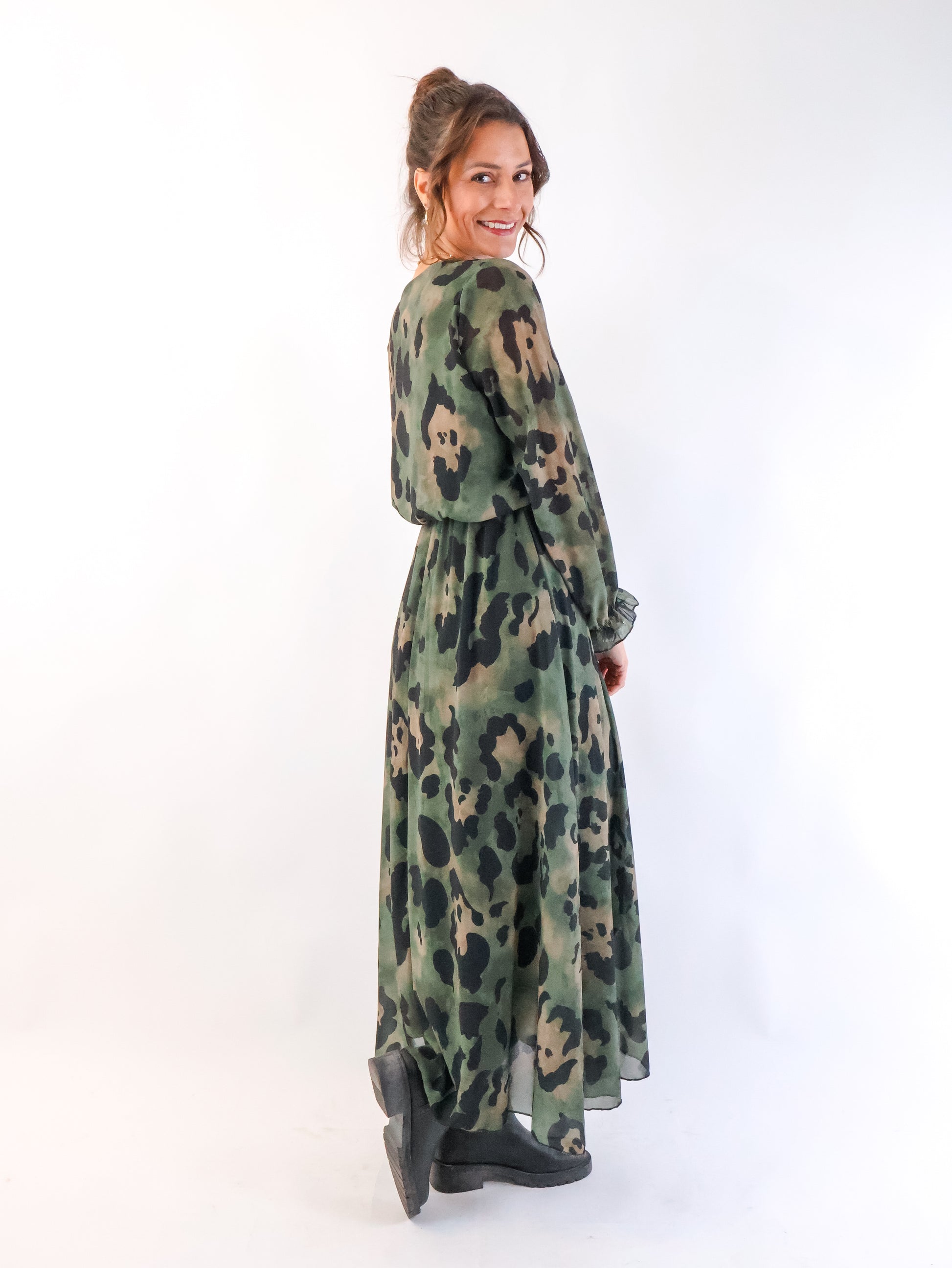 Vallia Kleid Olive