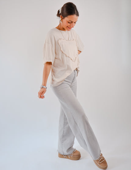 Isabelle T-Shirt Beige
