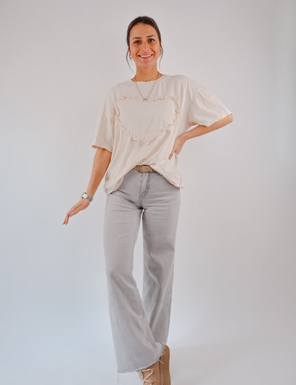 Isabelle T-Shirt Beige