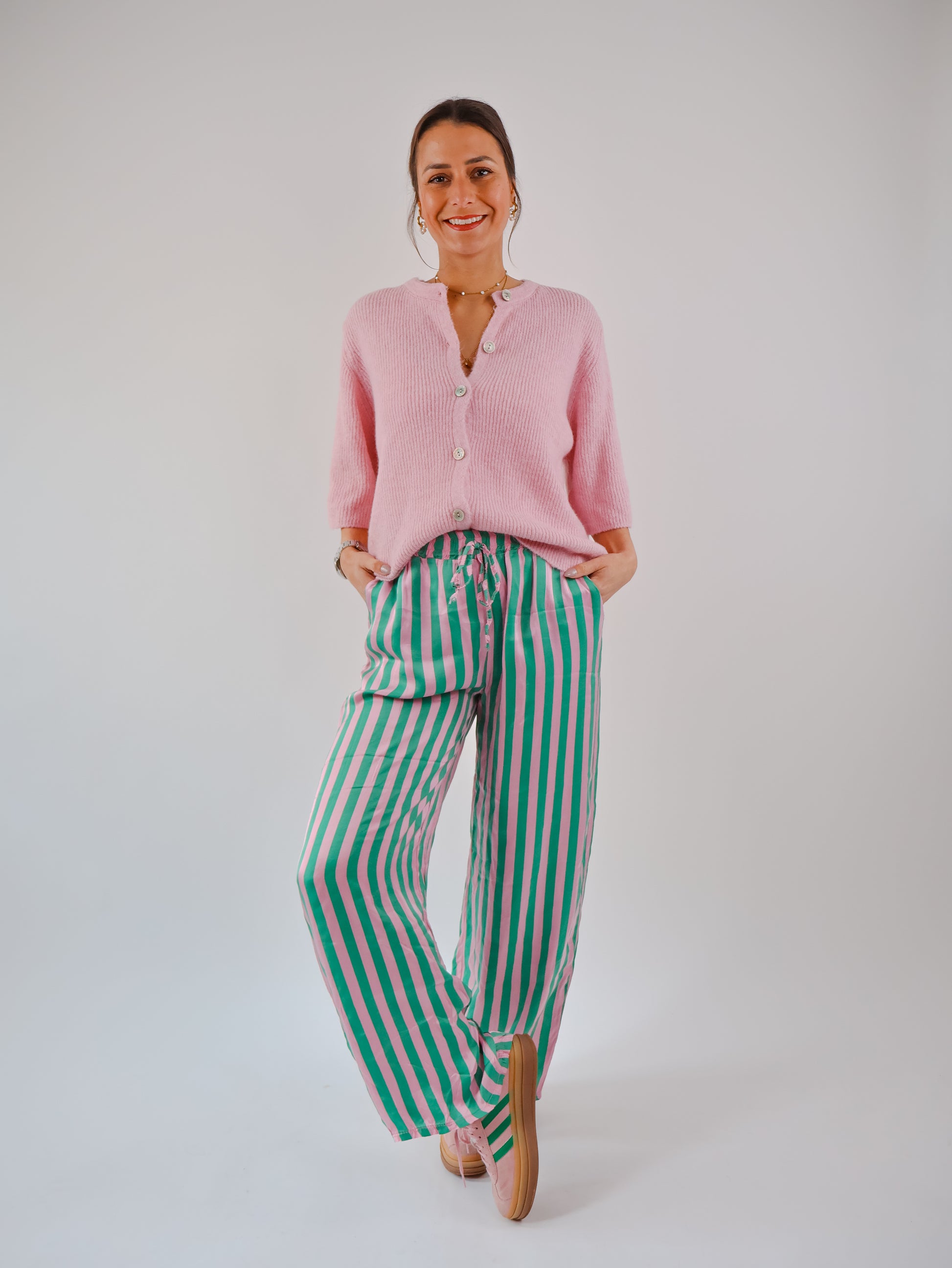 Juli Strickjäckchen Rosa