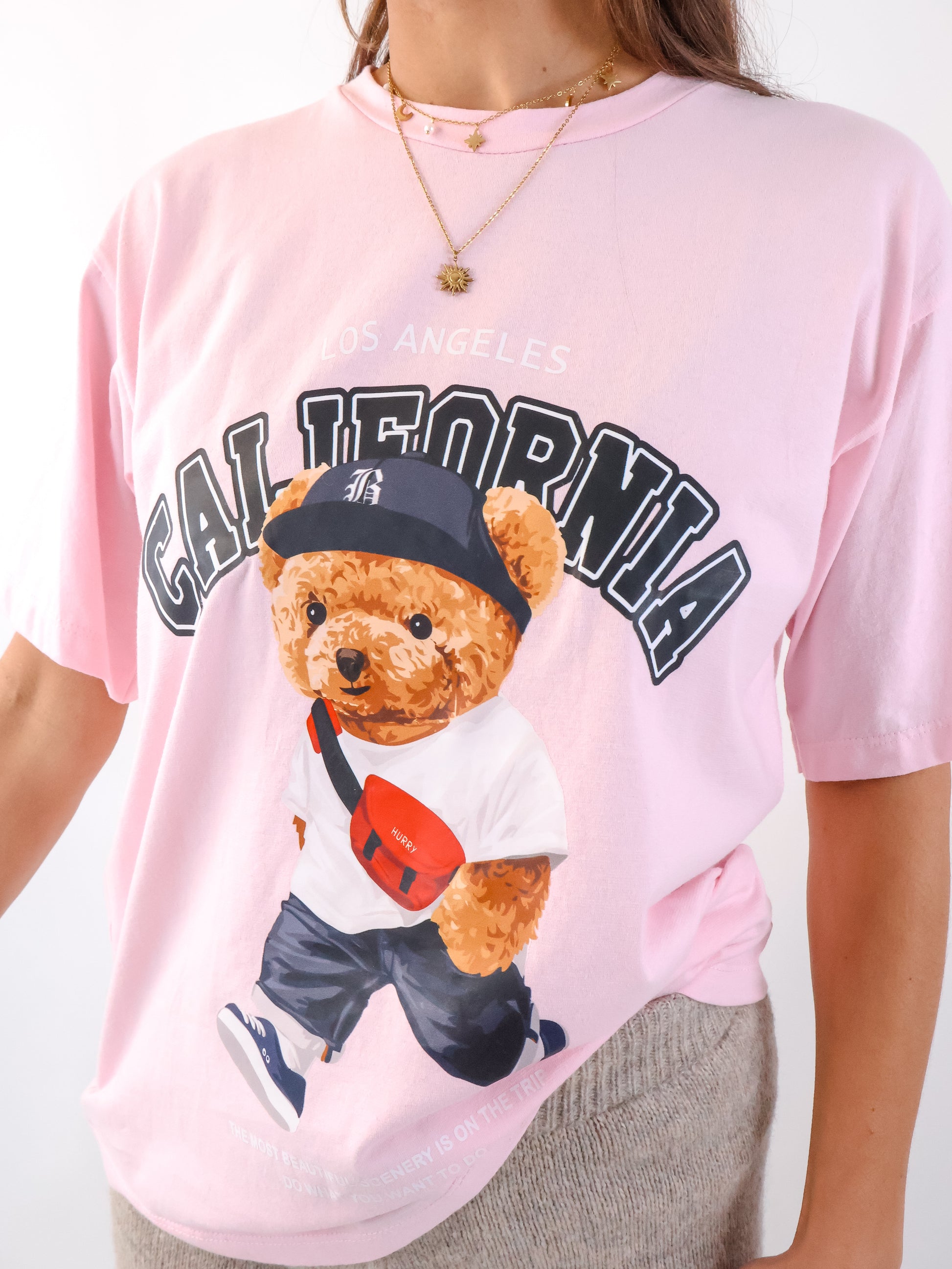 Teddy T-Shirt Rosa