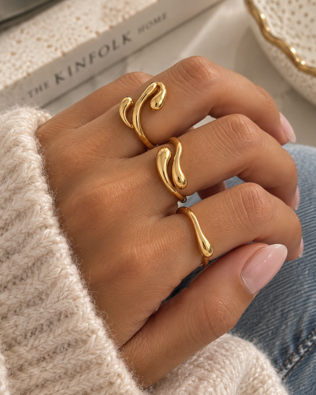 Ring-Set Golden Flow