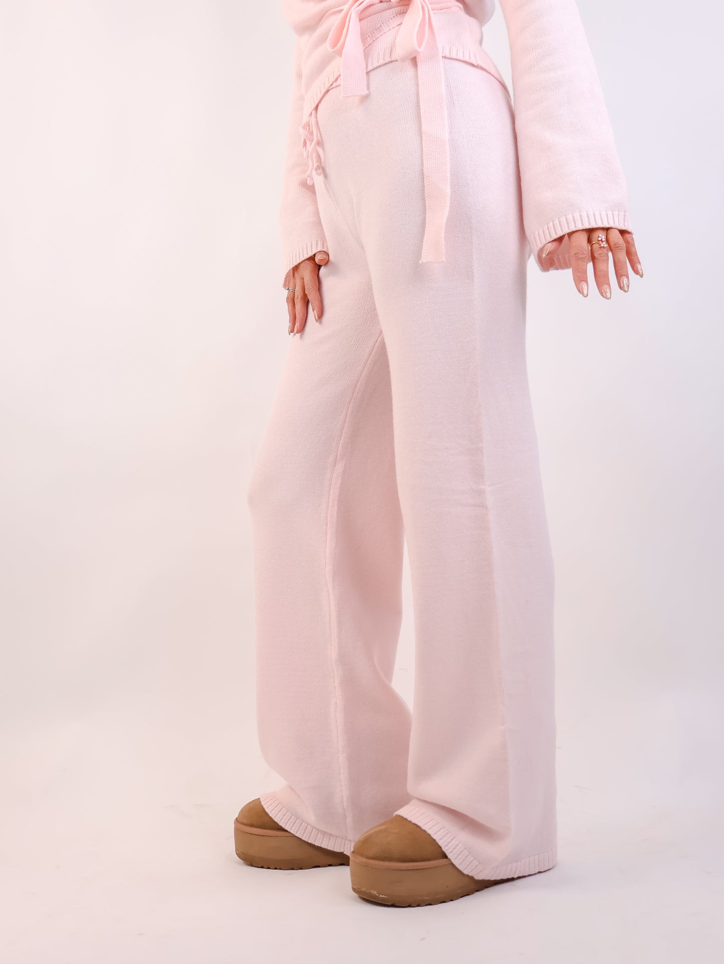Soft Strickhose Creme