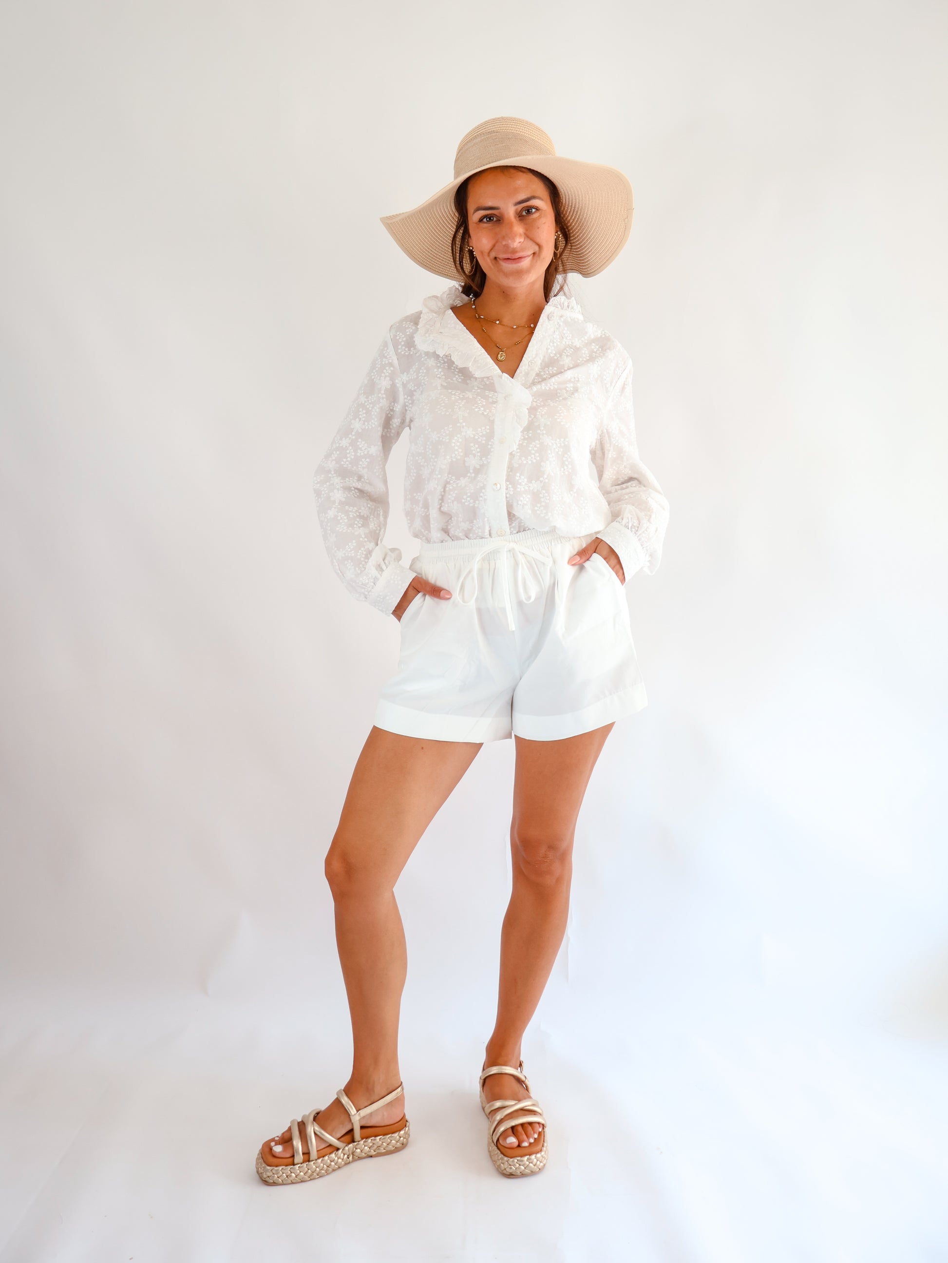 Daily Shorts Weiß