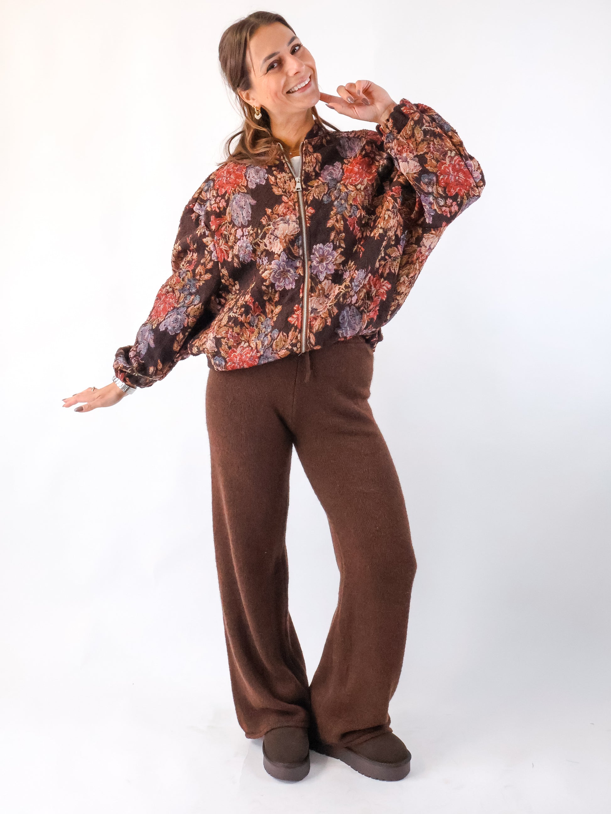 Roseanna Bomberjacke Coffee