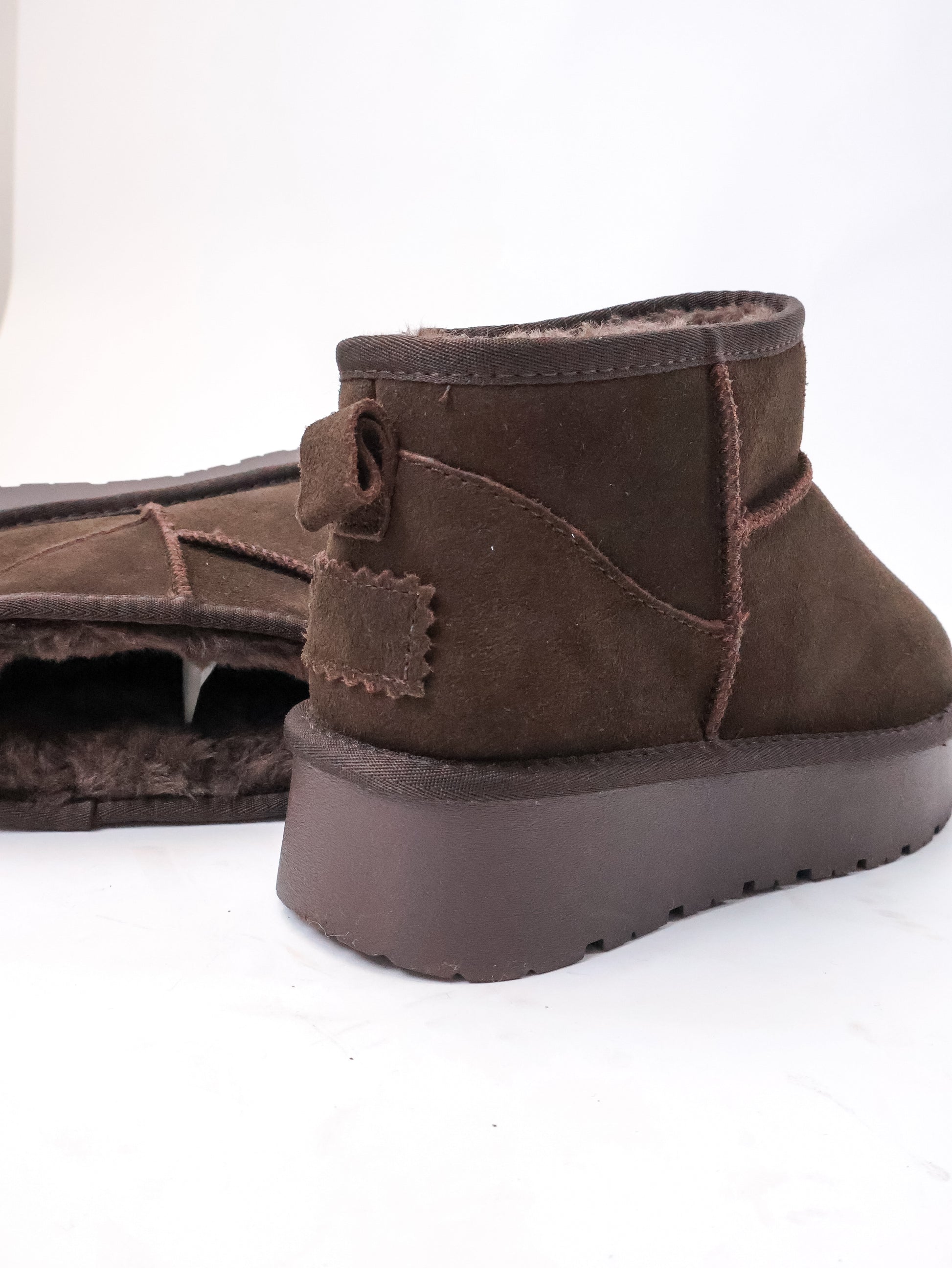 Bobi Boots Coffee - Echtes Leder