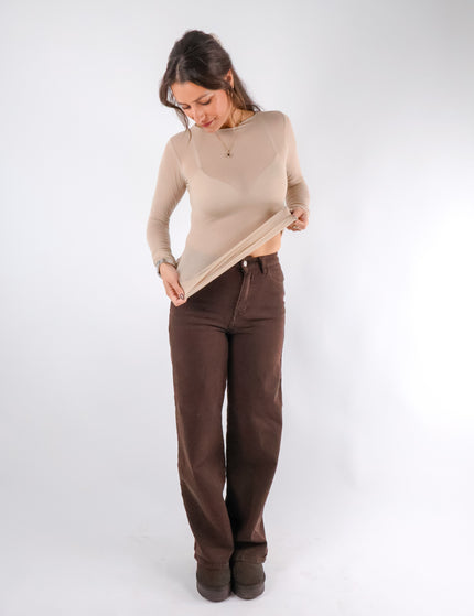 Cashmere Longsleeve Beige