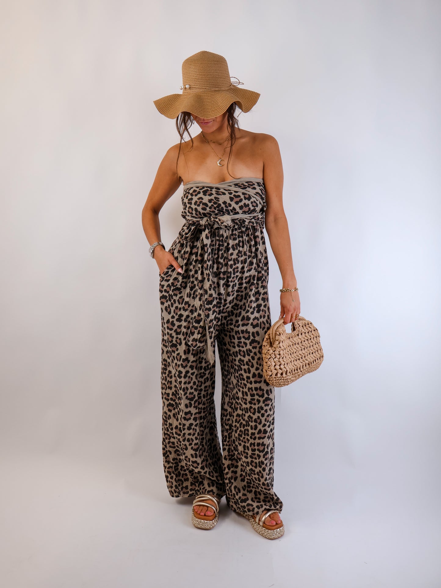 Leo Jumpsuit aus Musselin