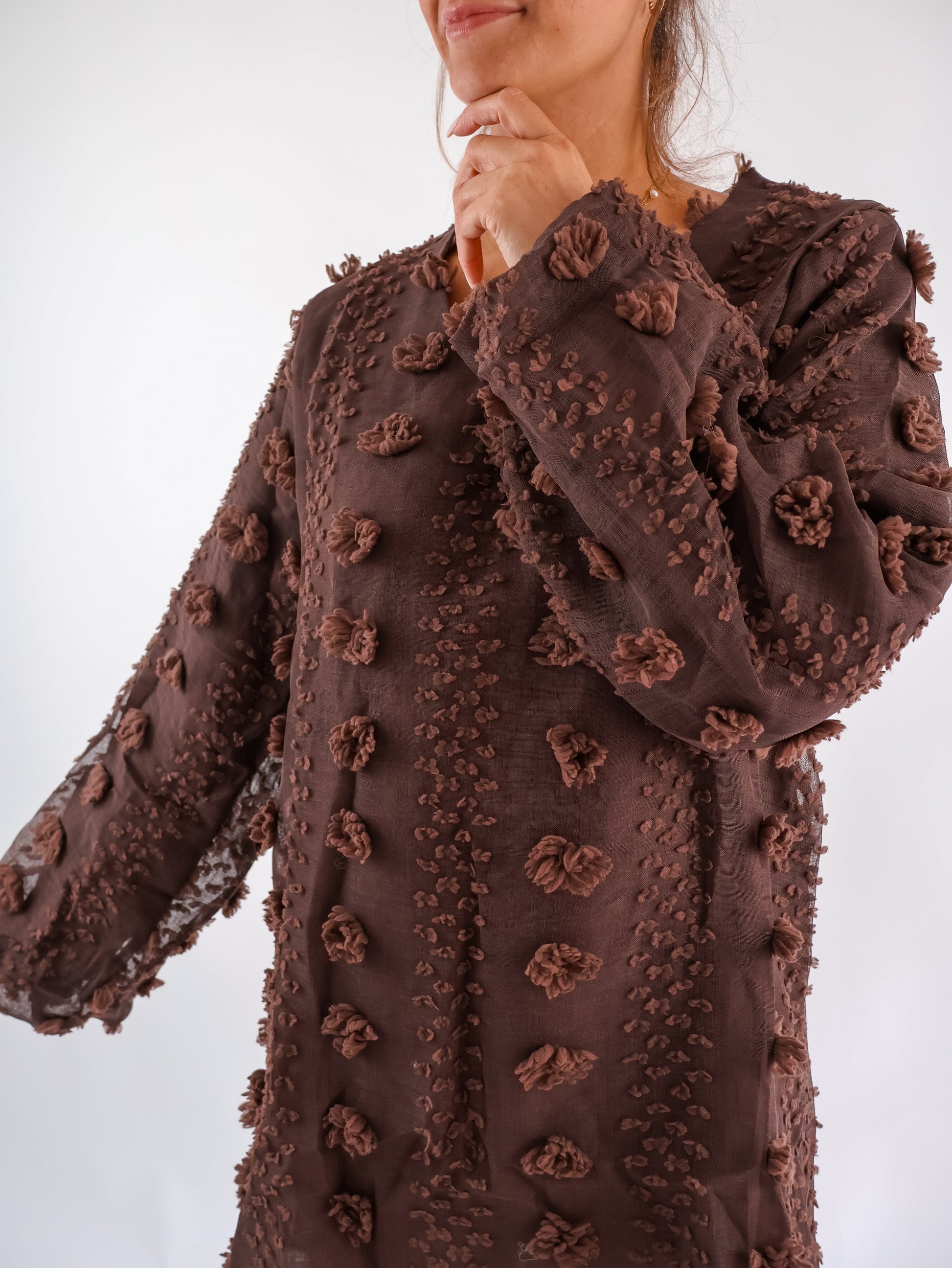 Toffee Kleid Coffee