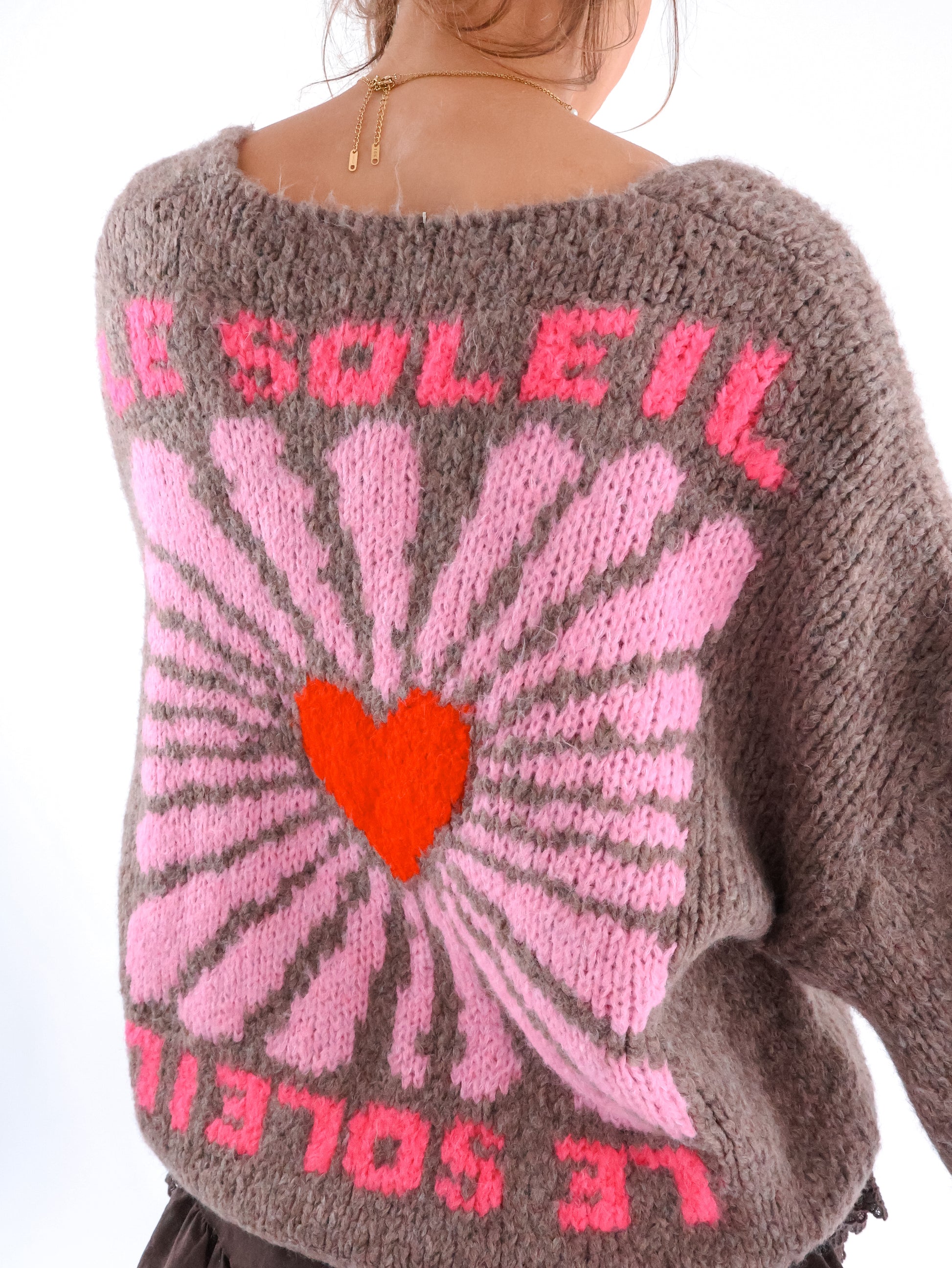 Le Soleil Strickjacke Marron