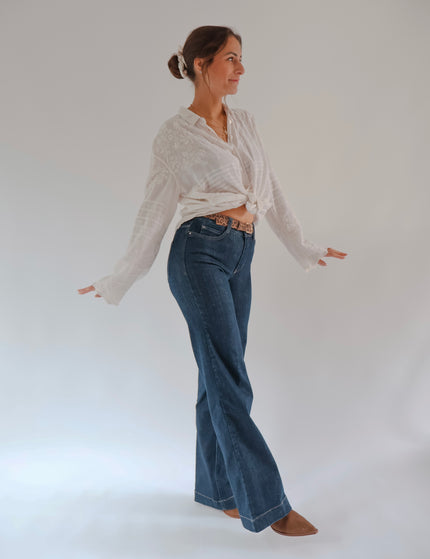 Mac Wide Leg Dream Hose authentisch