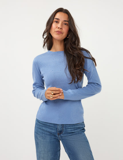 Esqualo Sparkle Shirt Sky Blue