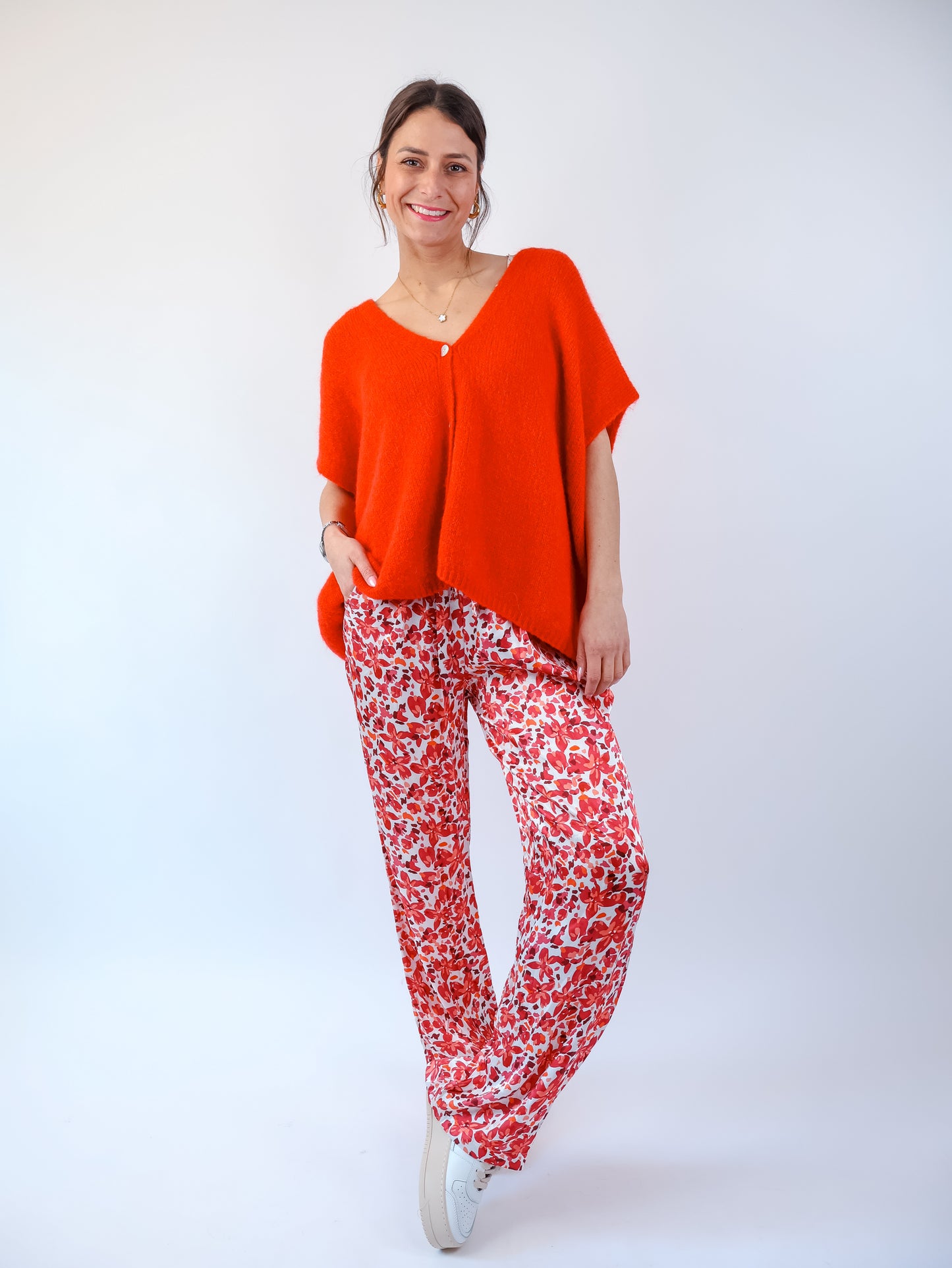 Luna Soft Oberteil Cherry