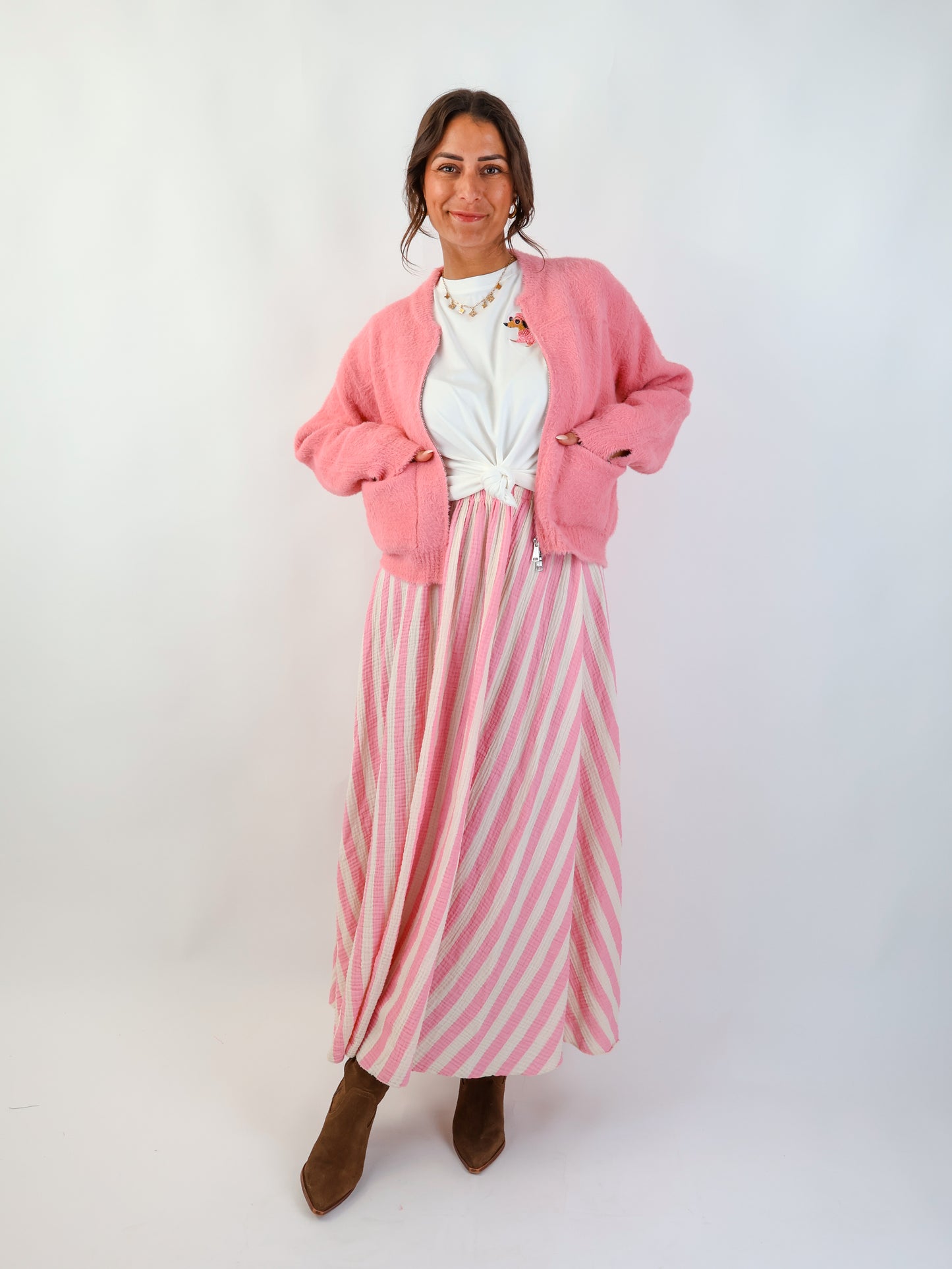 Rino&Pelle Bento Jacke Confetti Pink