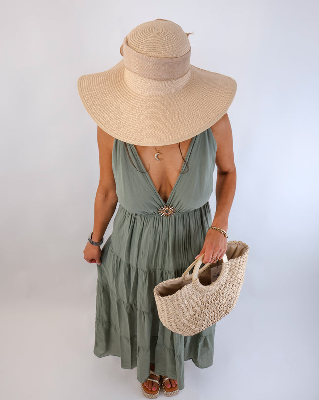 Solé Kleid Olive