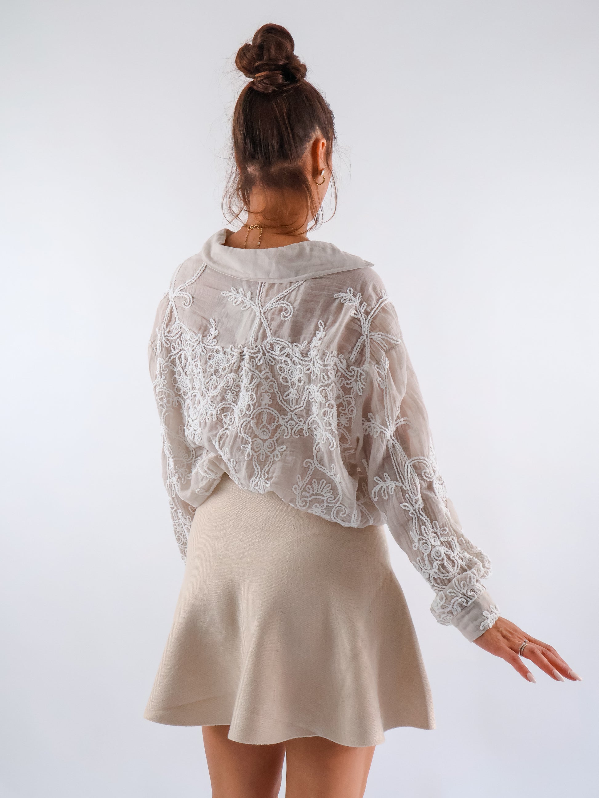 Laya Bluse Beige