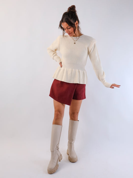 Mariela Pullover Creme
