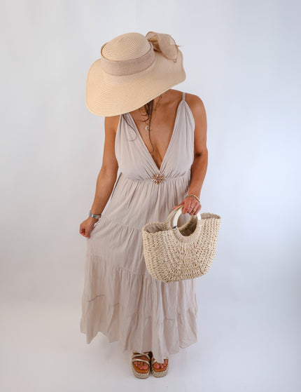 Solé Kleid Beige