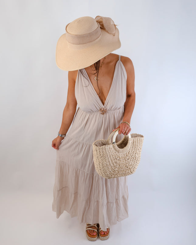 Solé Kleid Beige