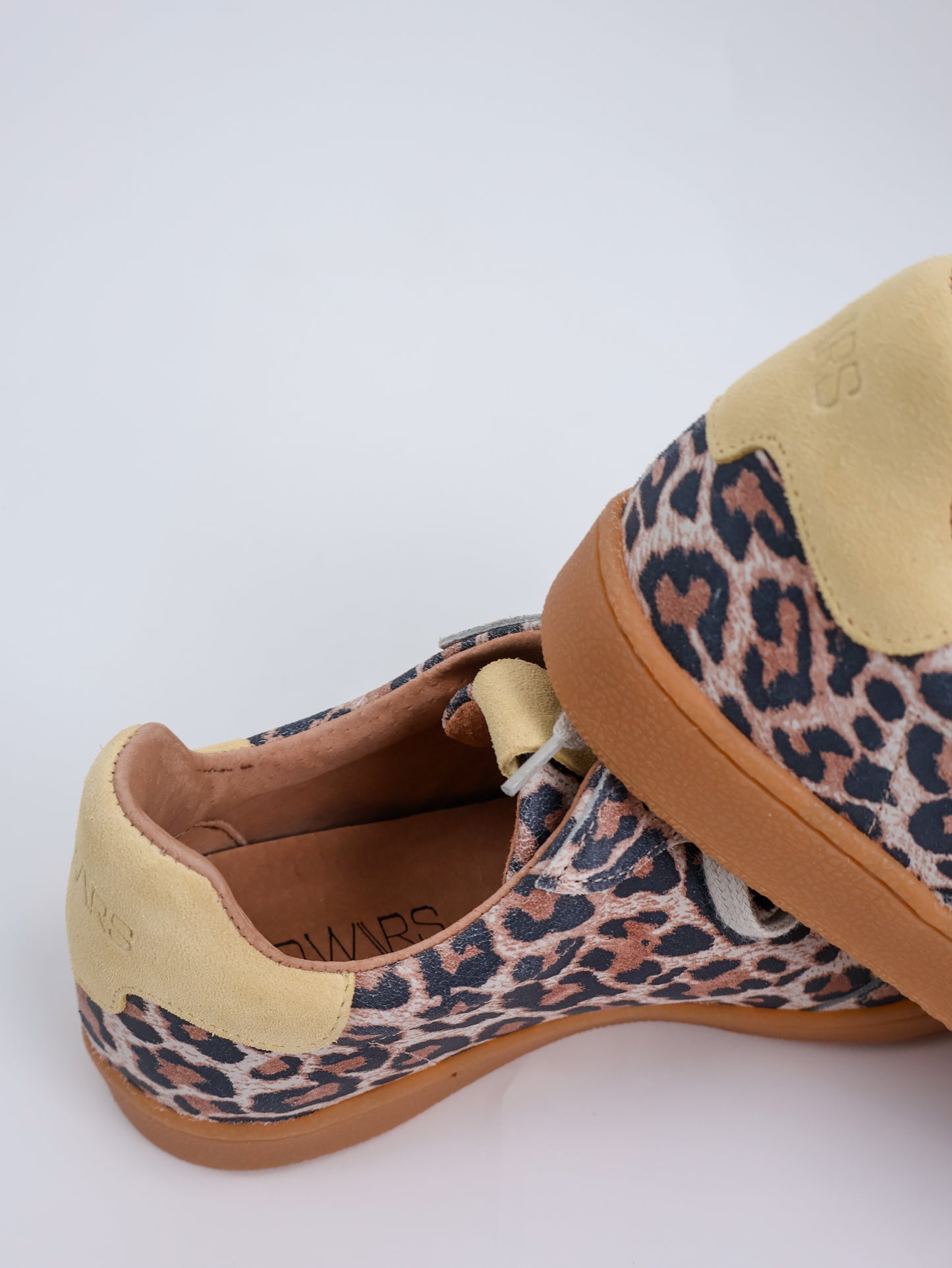 DWRS Poona Leopard Sneaker Low - Butter