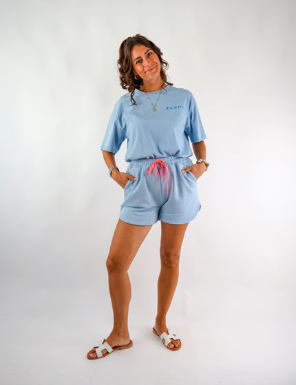 Aloha T-Shirt Hellblau