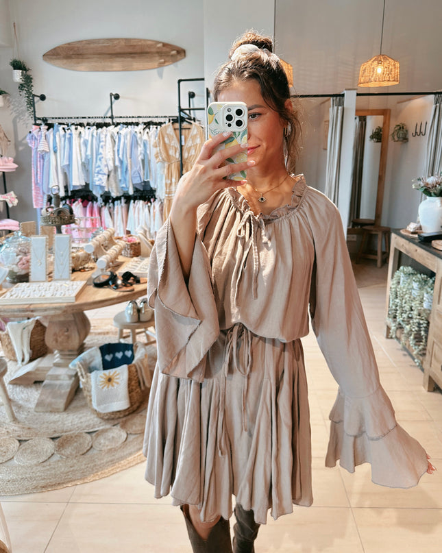 Bella Kleid Marron