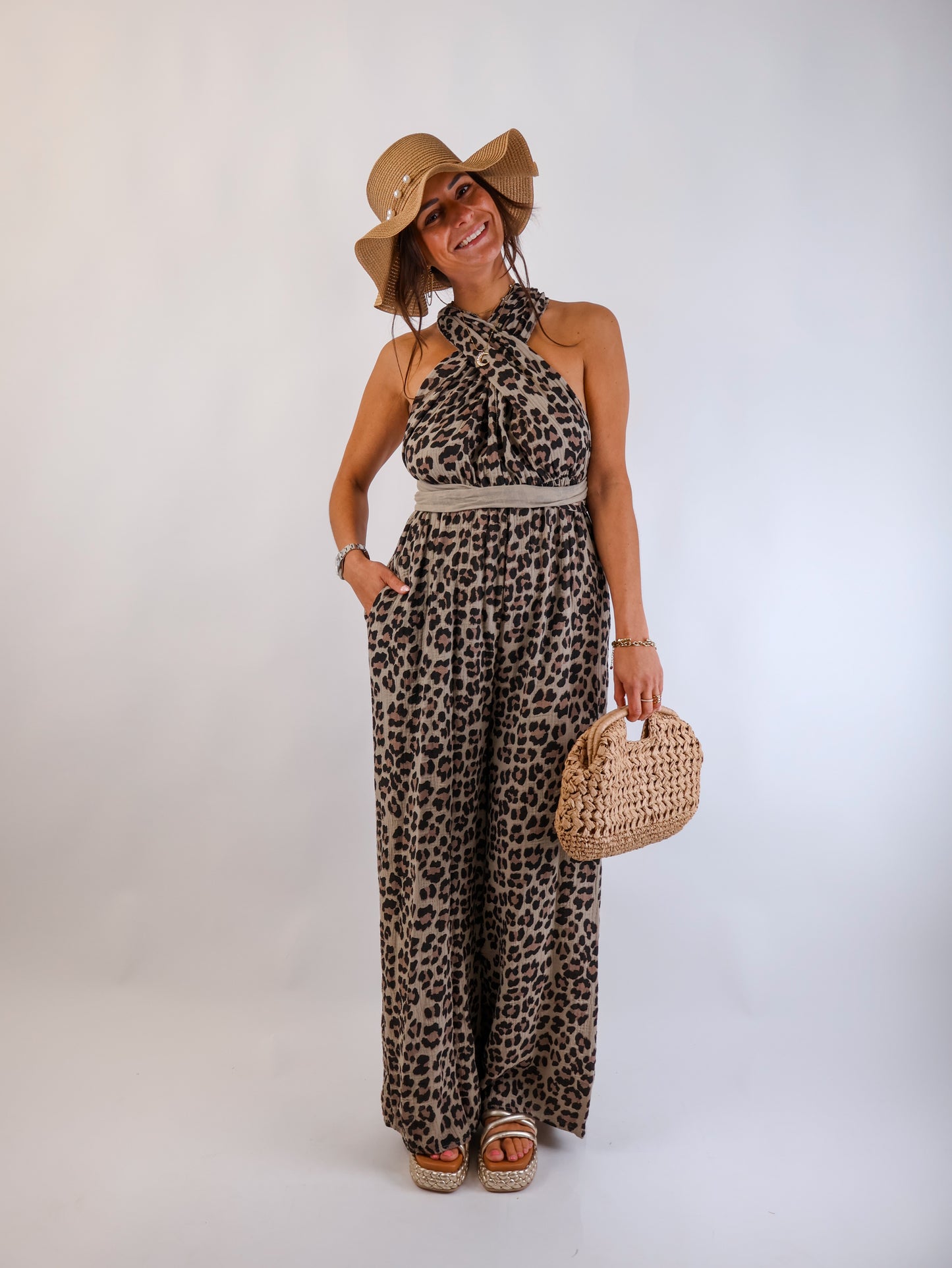 Leo Jumpsuit aus Musselin