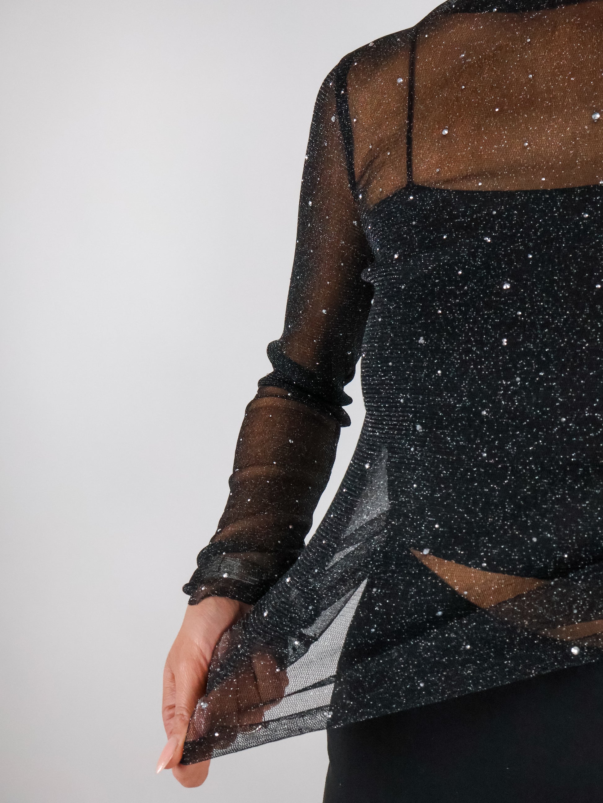 Diamant Oberteil Schwarz