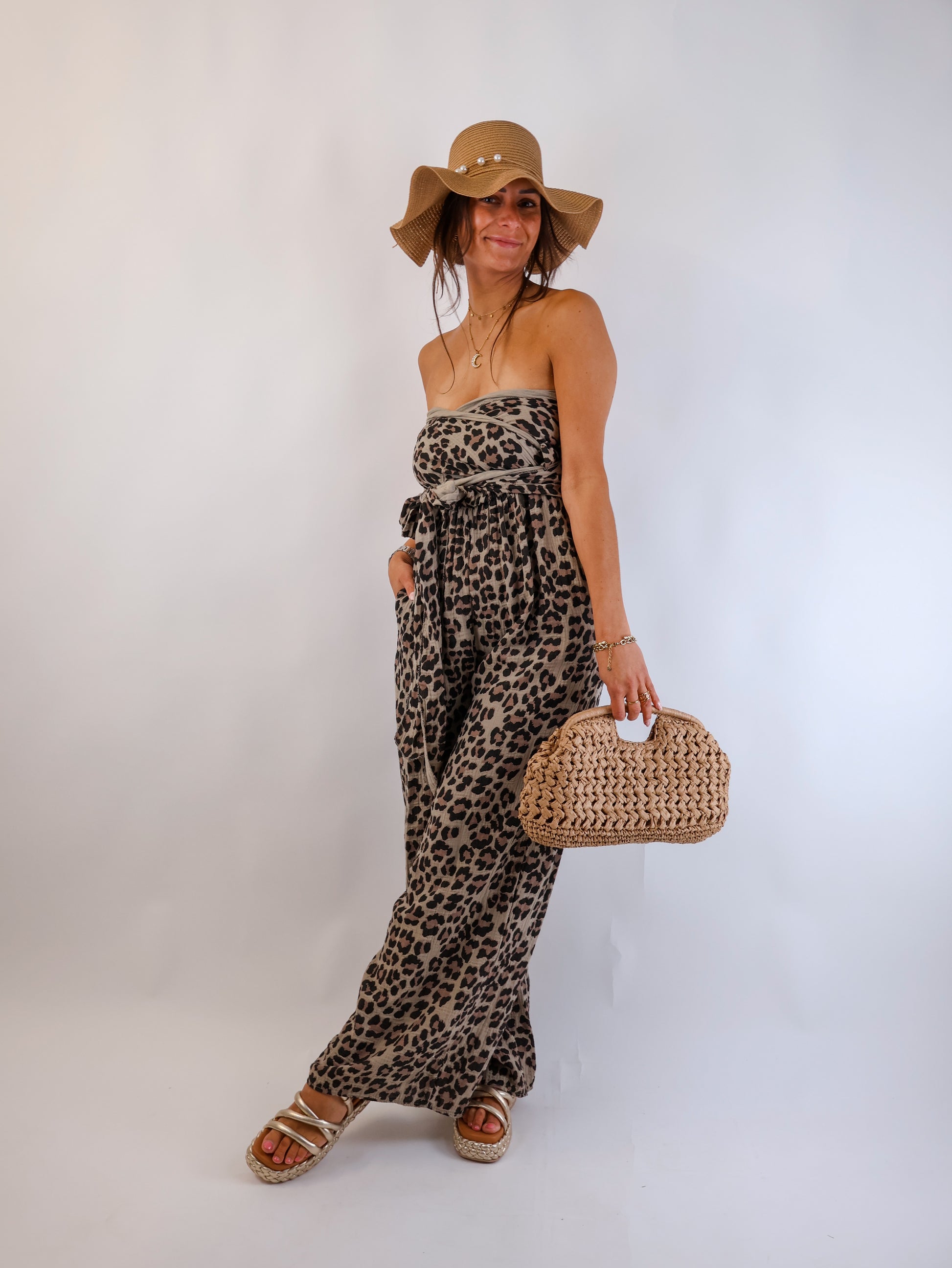 Leo Jumpsuit aus Musselin