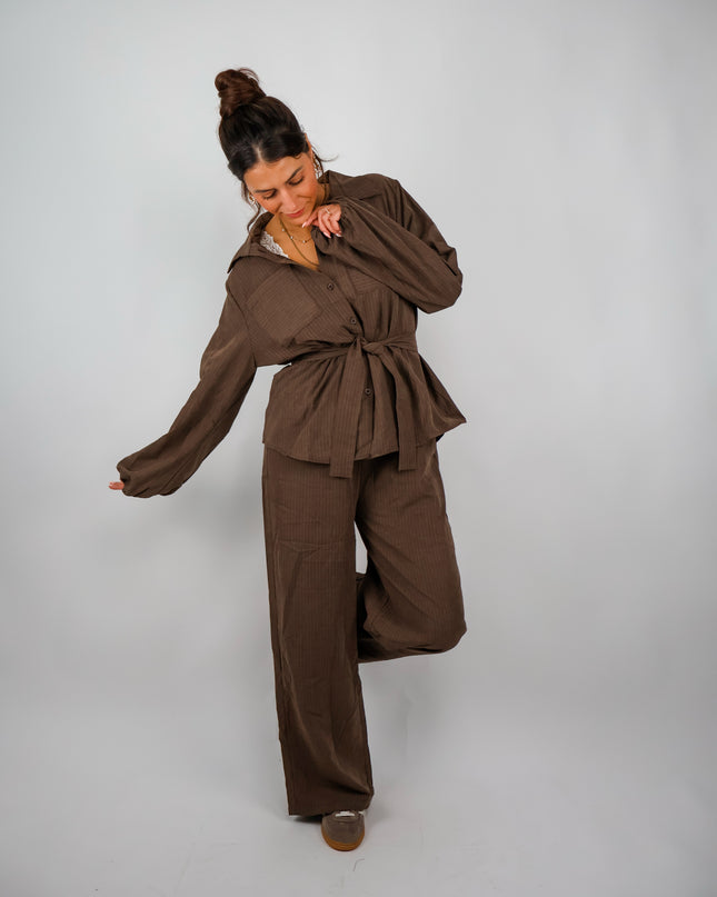 Mokka Bluse