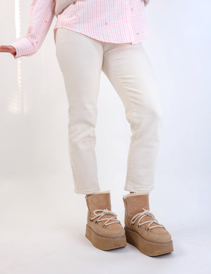 Mom Jeans Creme