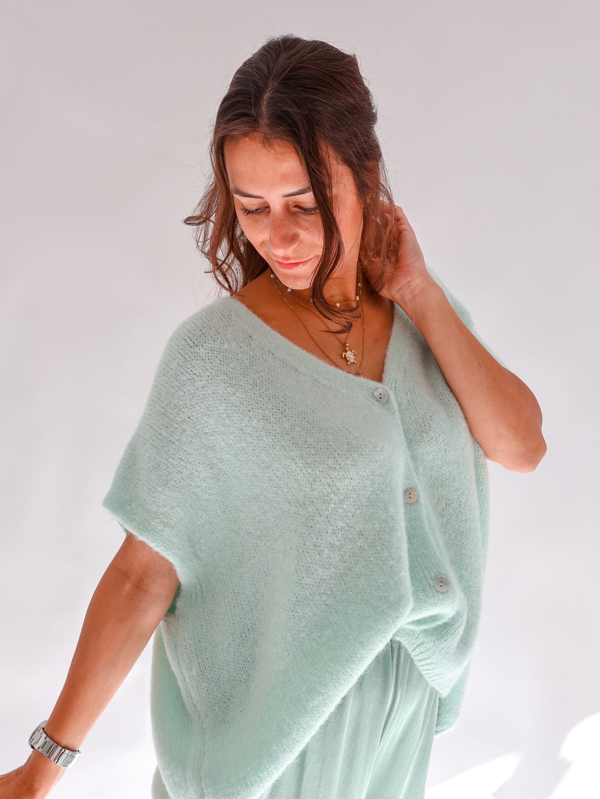 Luna Soft Oberteil Watergreen