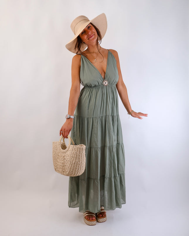 Solé Kleid Olive
