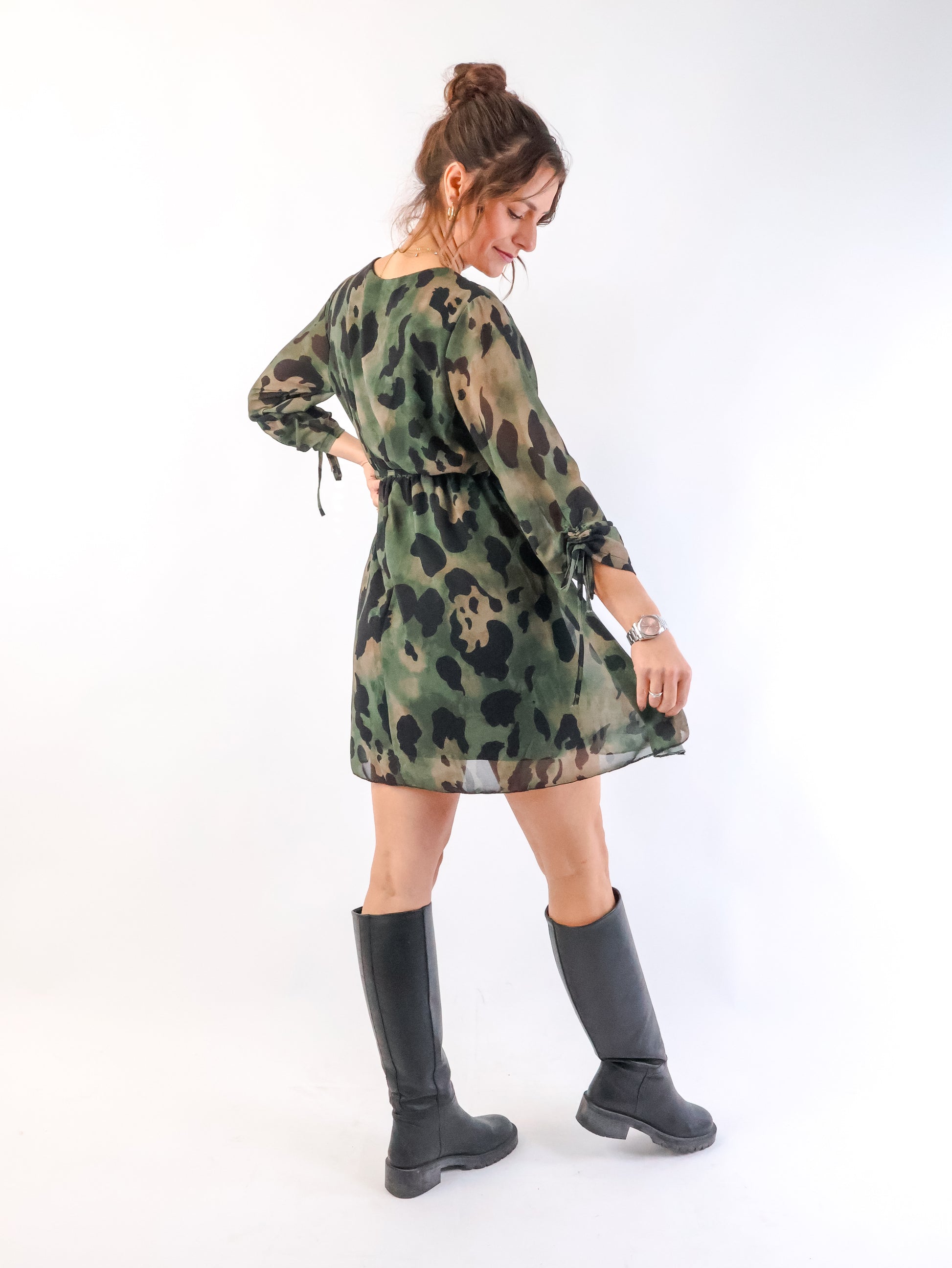 Diane Wickelkleid Olive