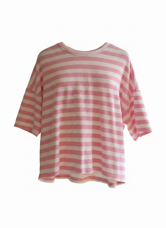 Stripes Oversize Shirt Candy
