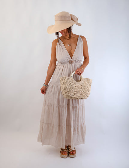 Solé Kleid Beige