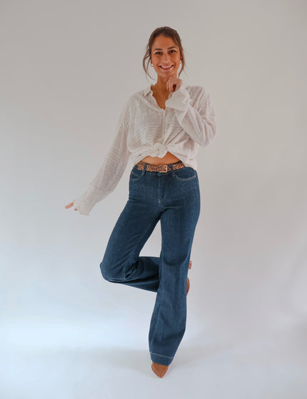 Mac Wide Leg Dream Hose authentisch