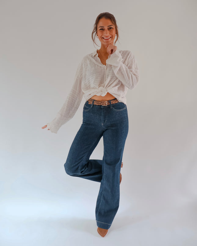 Mac Wide Leg Dream Hose authentisch
