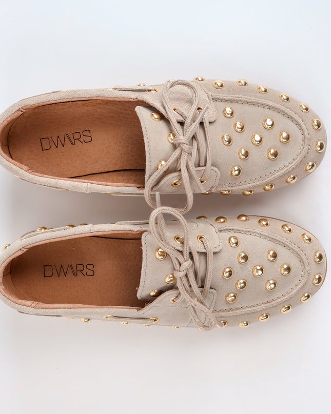DWRS Latty Big Studs Loafer Sand