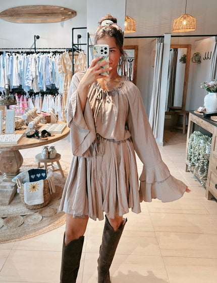Bella Kleid Marron