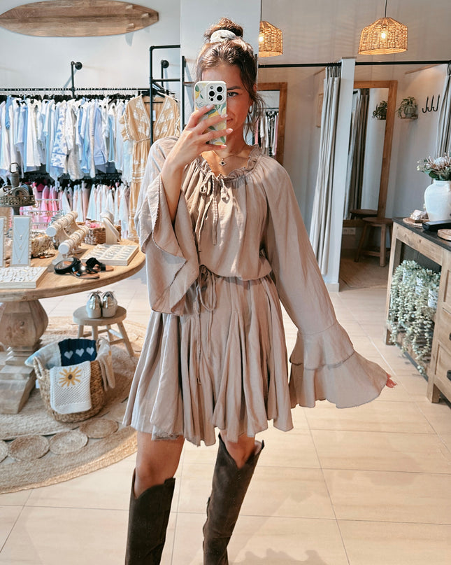 Bella Kleid Marron