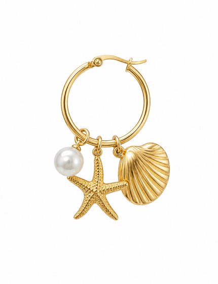 Seaside Ohrringe Gold
