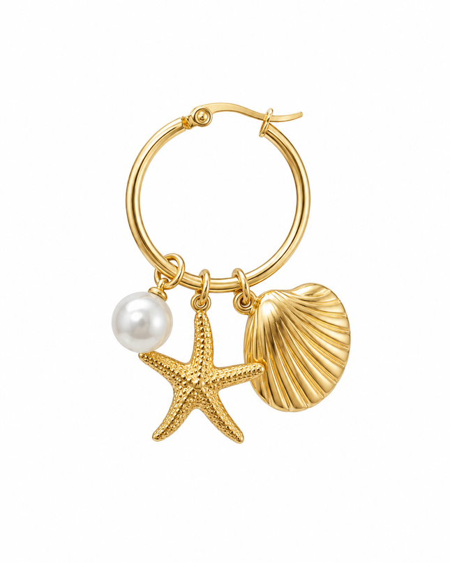 Seaside Ohrringe Gold
