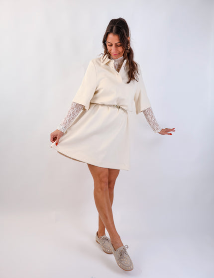 Polo Dress Creme