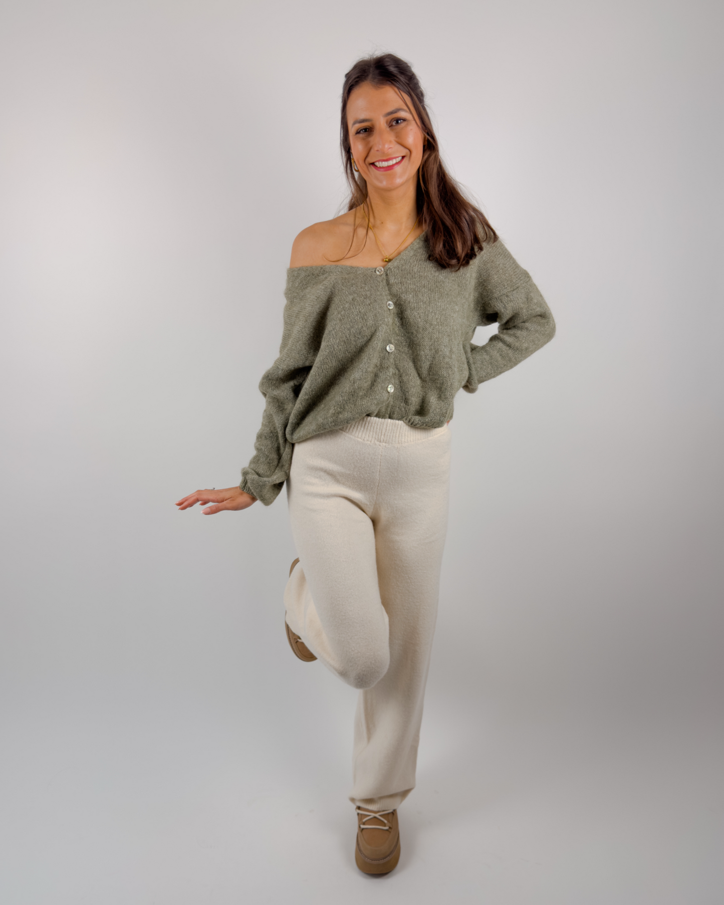 Vivi Cardigan Olive