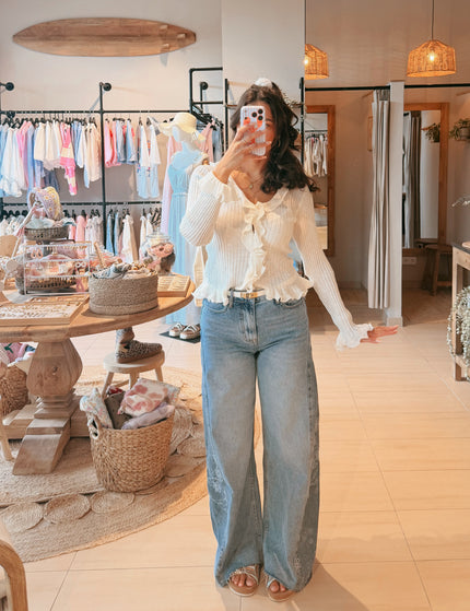 Fleur Wideleg Jeans