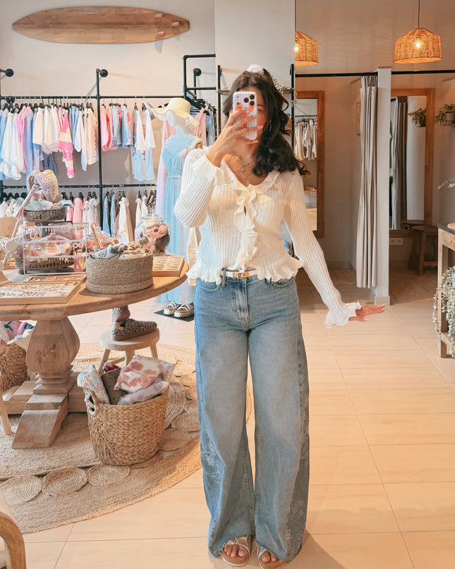 Fleur Wideleg Jeans