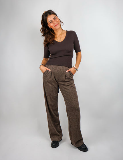 Nümph Nuayelet Cropped Pullover Black Coffee